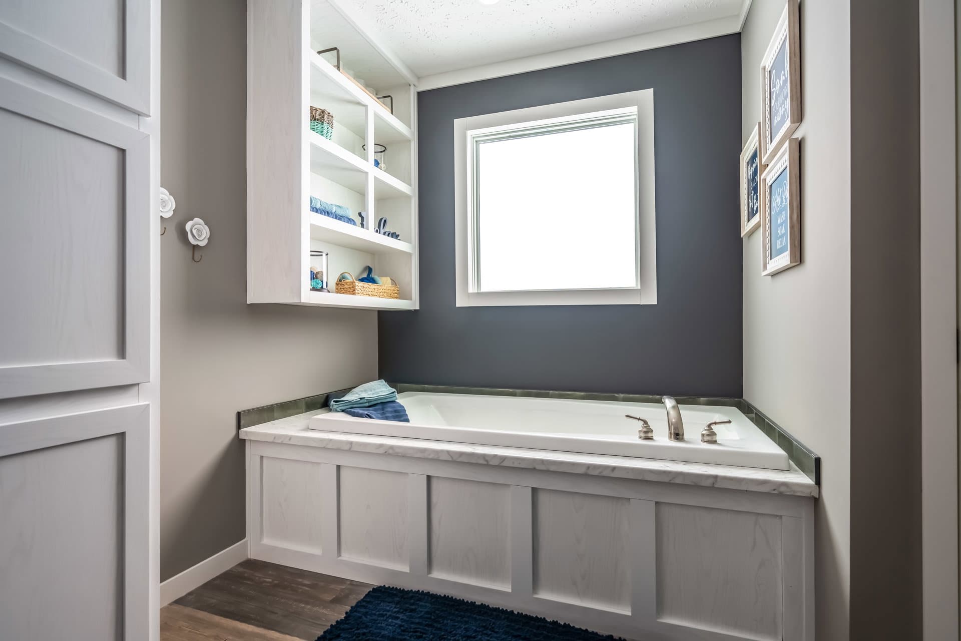 The willow oak bathroom home features