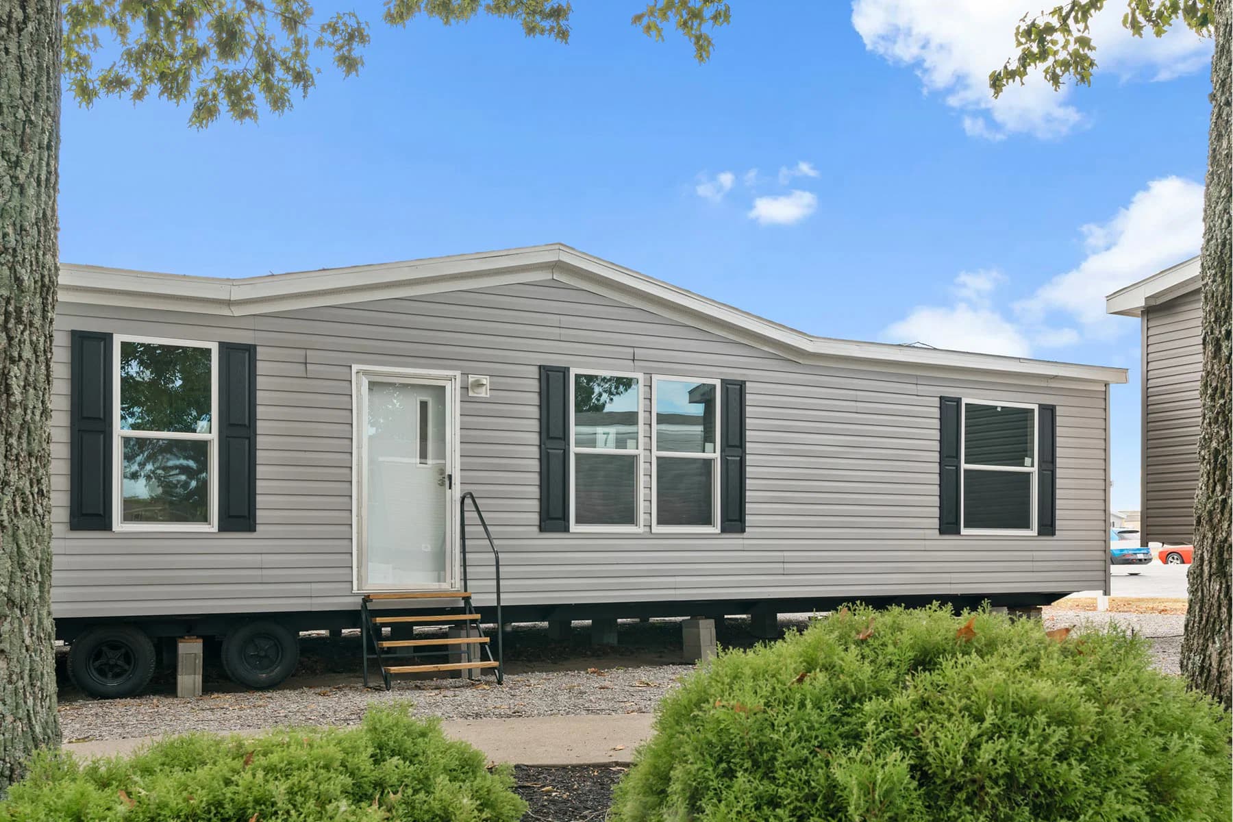 Crown exterior home features