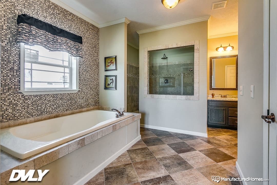 The legacy bathroom home features