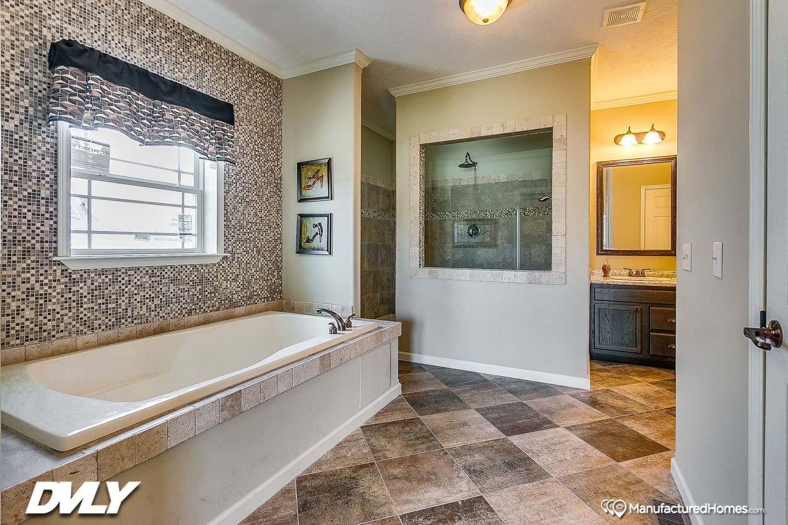 The legacy bathroom home features