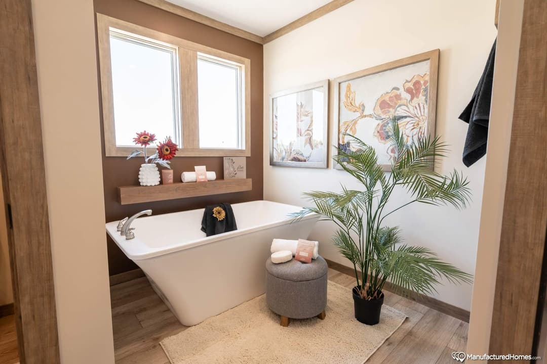 The patton creek bathroom home features