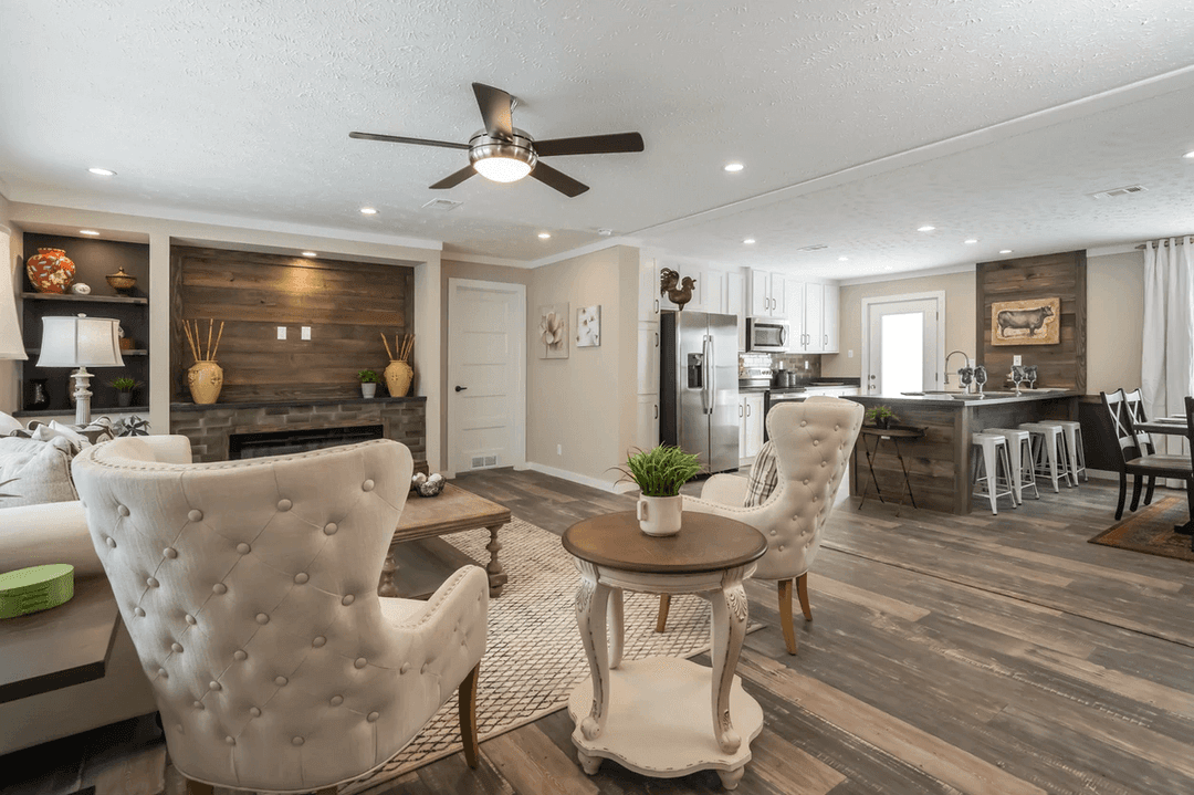 The sweetwater interior home features