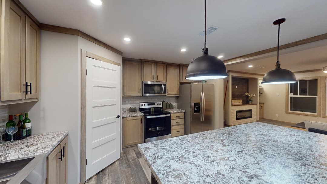 The riverton kitchen home features