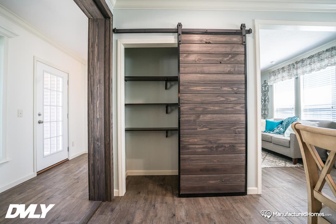 The millwood interior home features