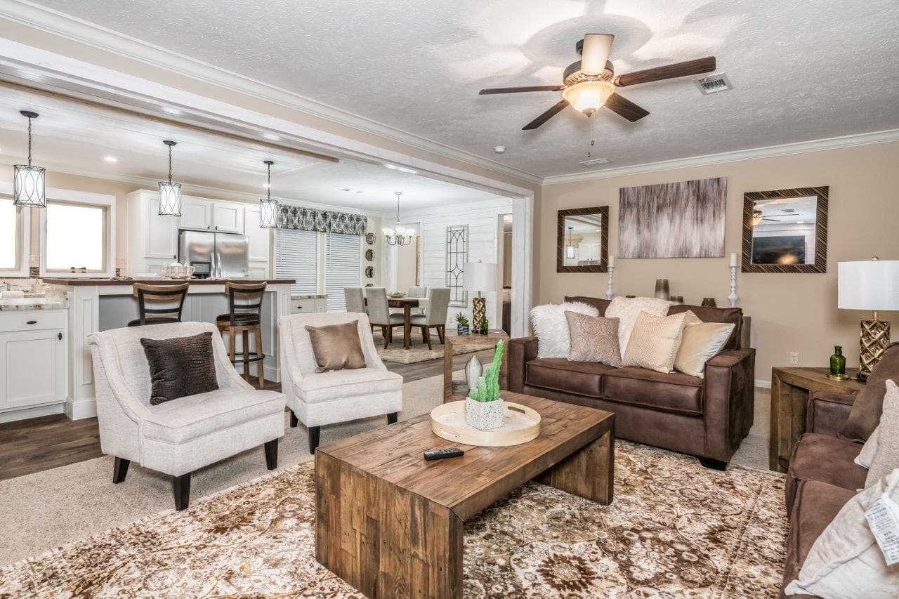 The avonlea interior home features