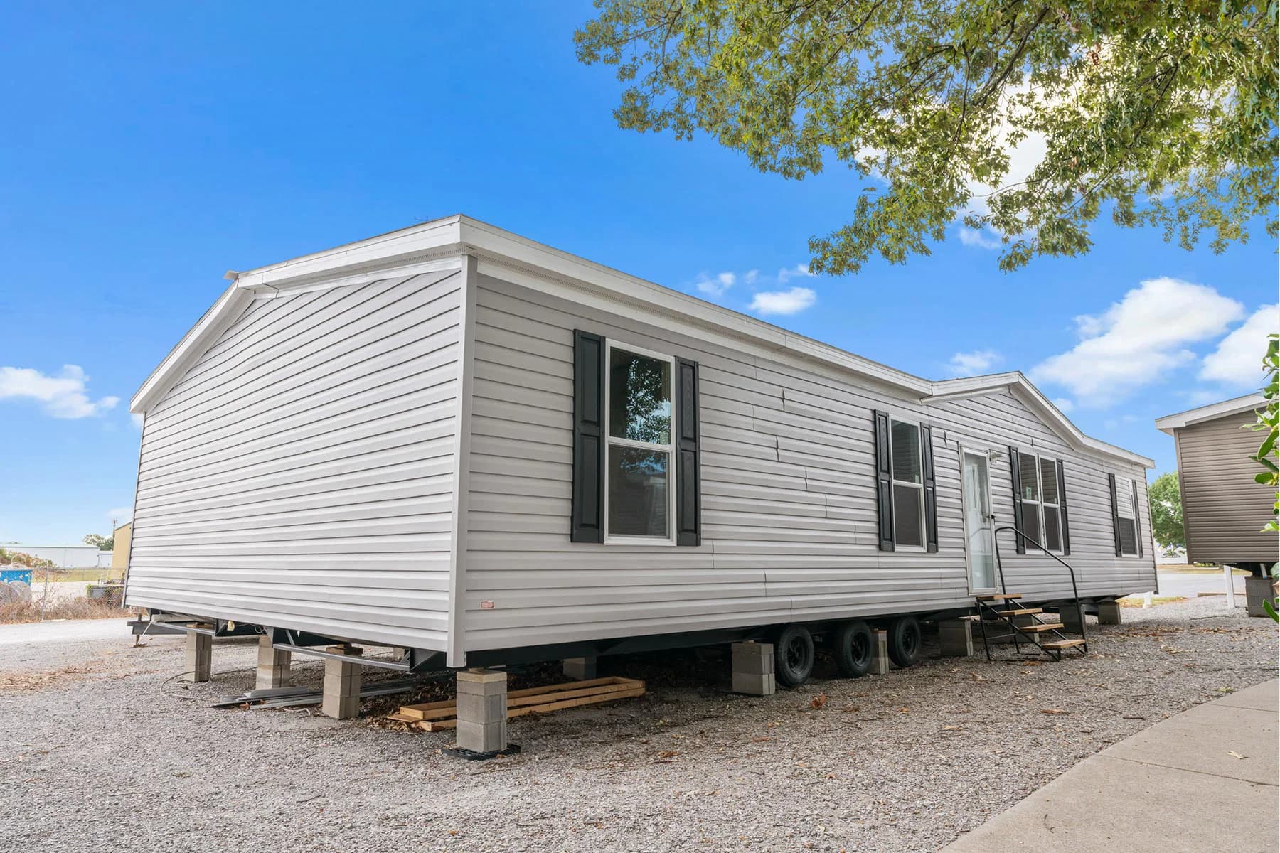 Crown elevation and exterior home features