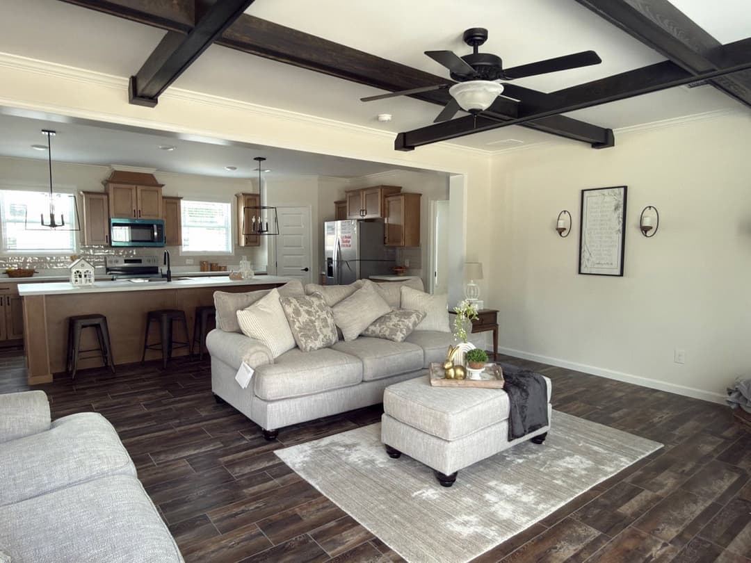 Orchard house interior home features
