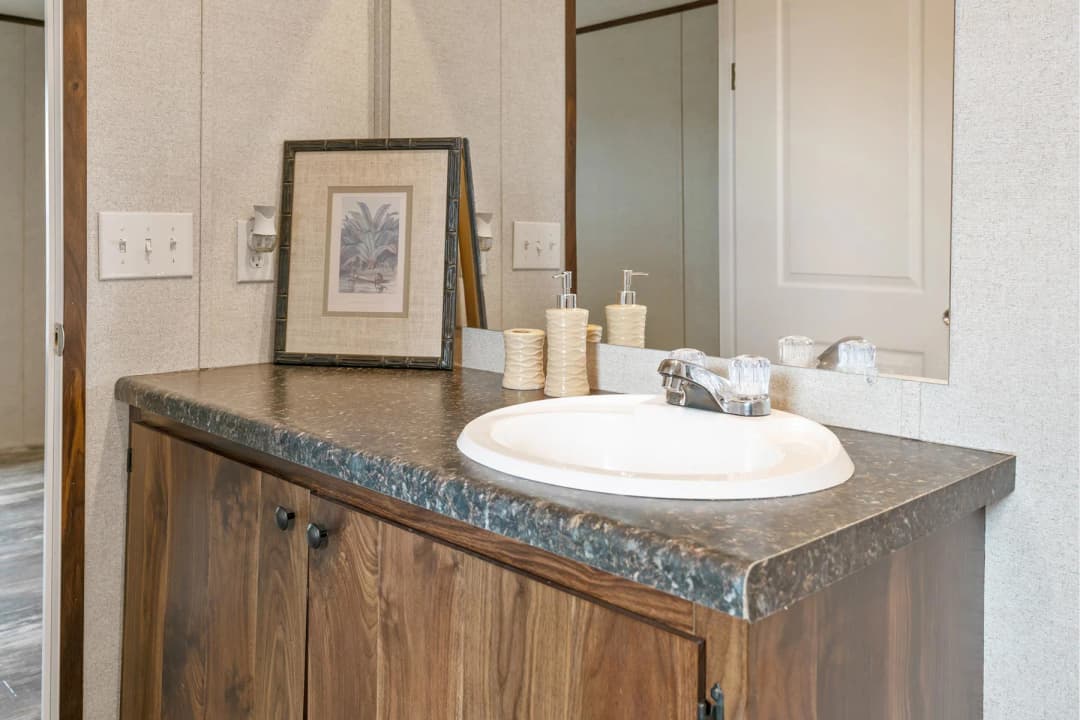Crown bathroom home features