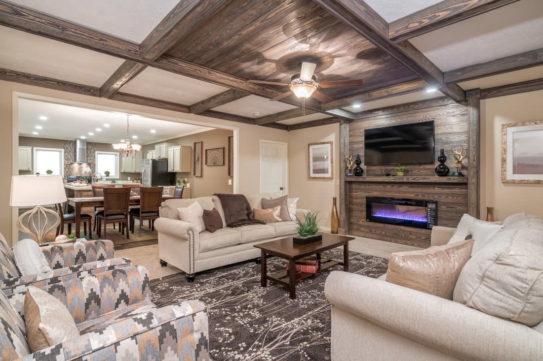 Ahaveh den interior home features