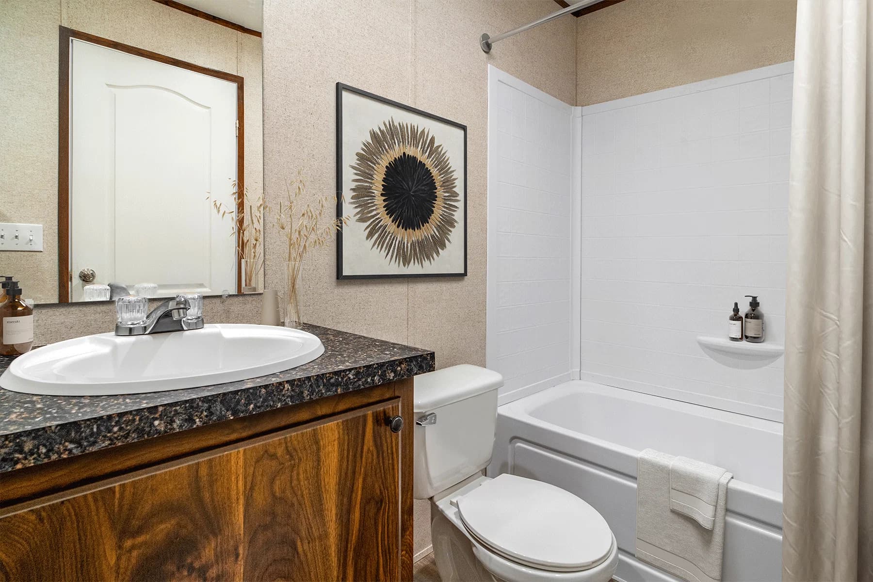 Crest bathroom home features