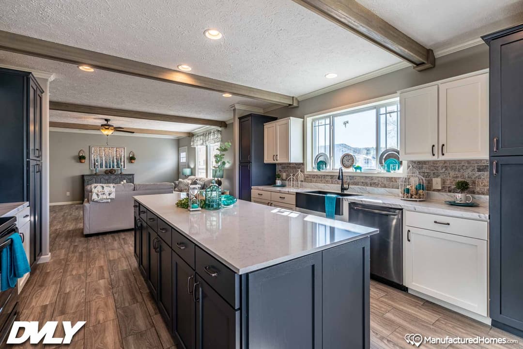 The shiloh  kitchen home features