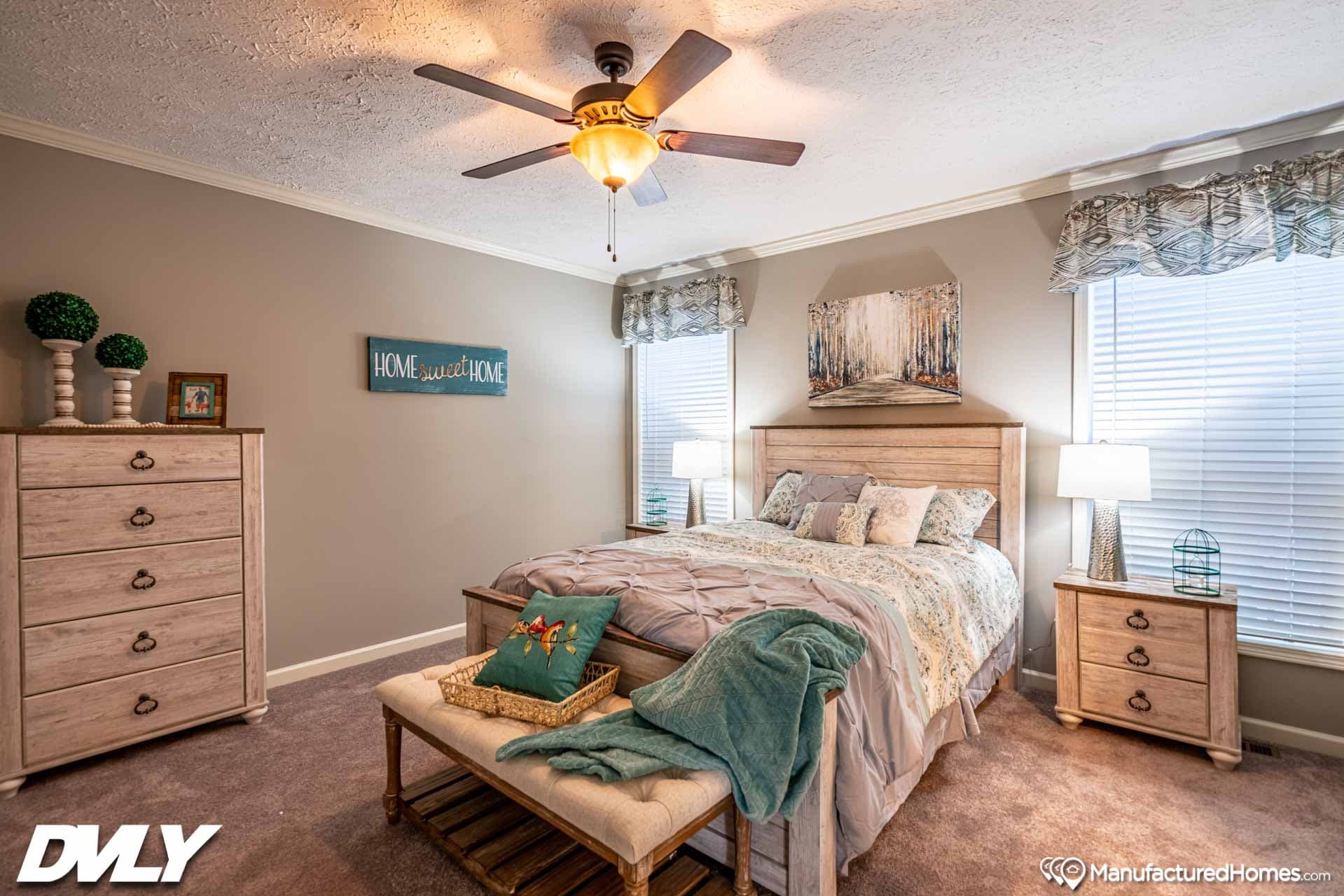 The shiloh  bedroom home features