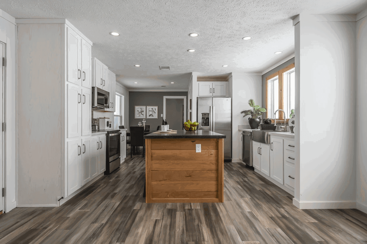 The cahaba kitchen home features