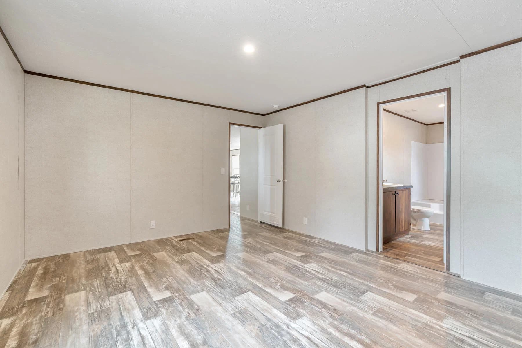 Crown bedroom home features