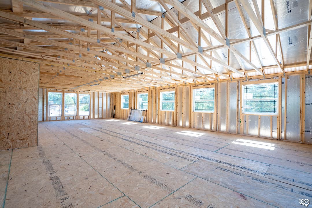 The barndominium 2 interior home features