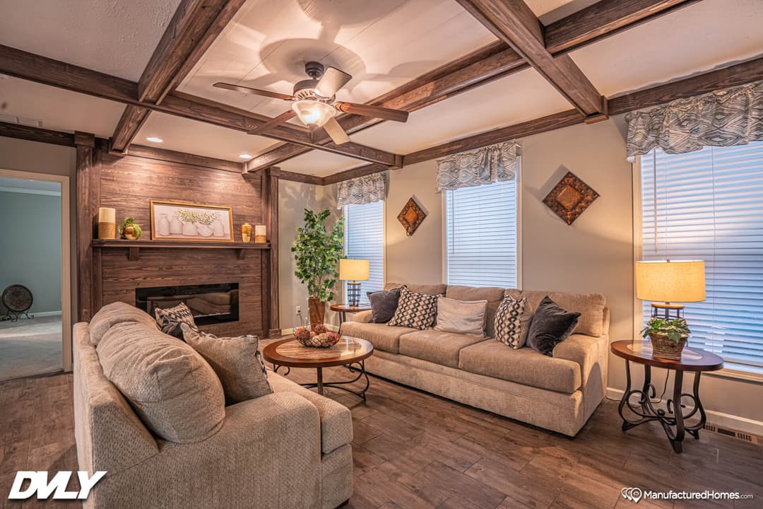 The big chief interior home features