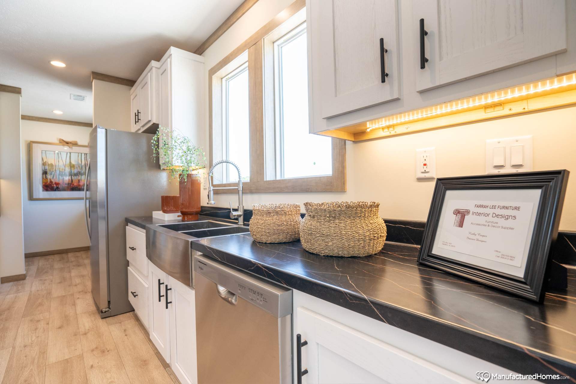 The patton creek kitchen home features