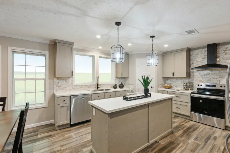 Casa grande kitchen home features