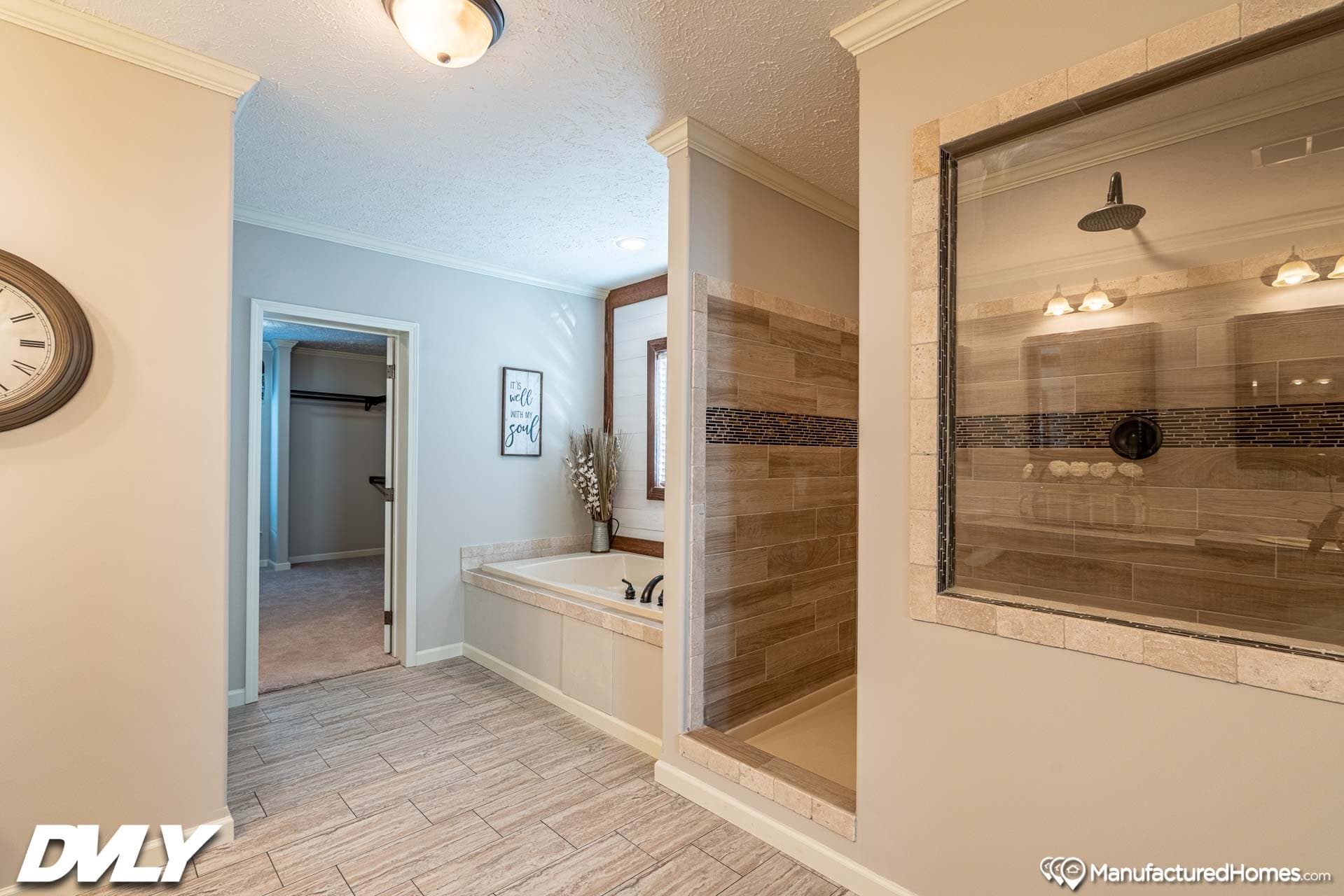 Signature series bathroom home features