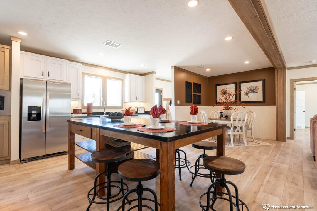 The patton creek kitchen home features
