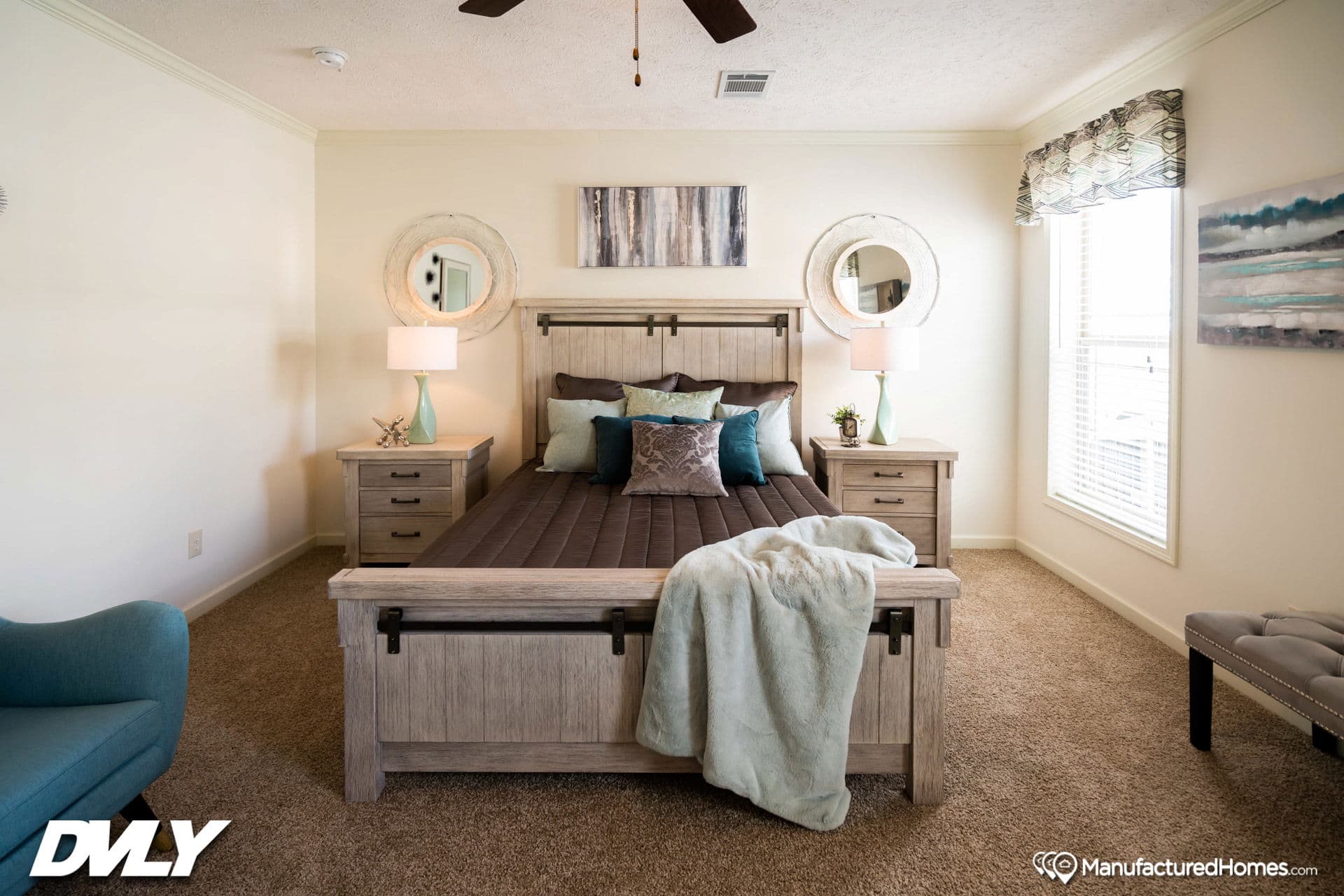 Robin's nest bedroom home features