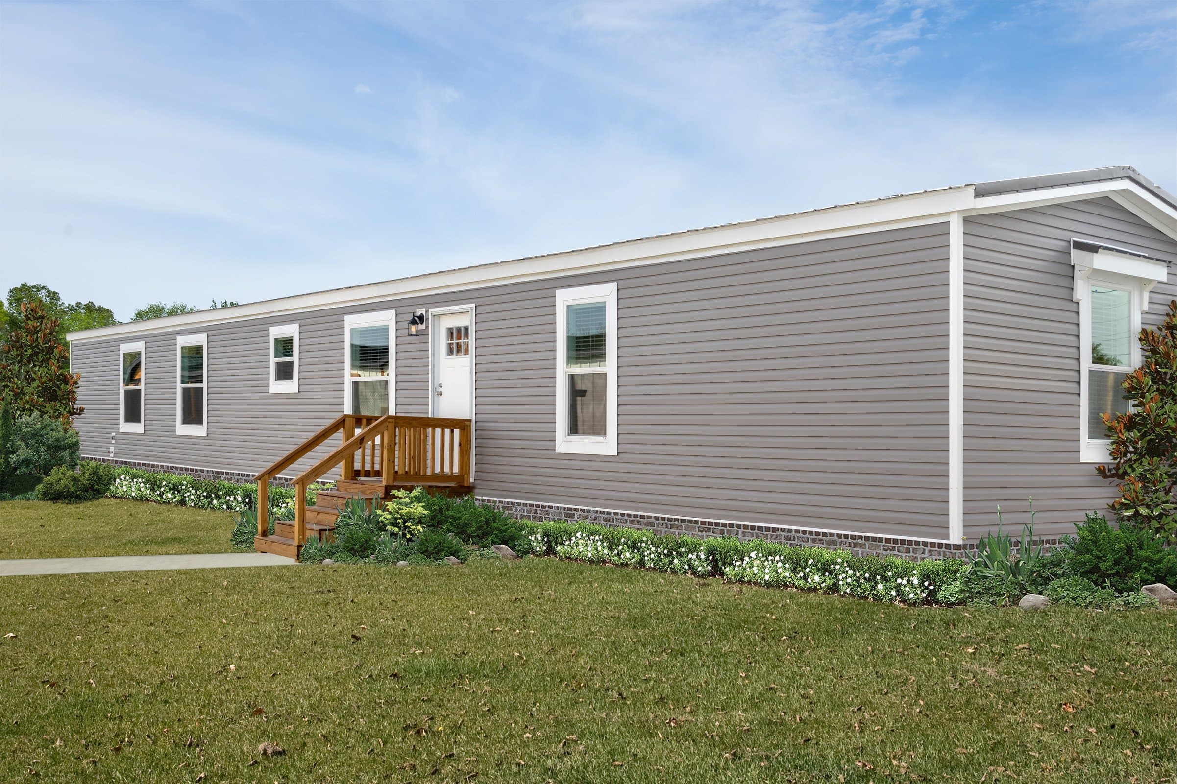 Fay elevation and exterior home features