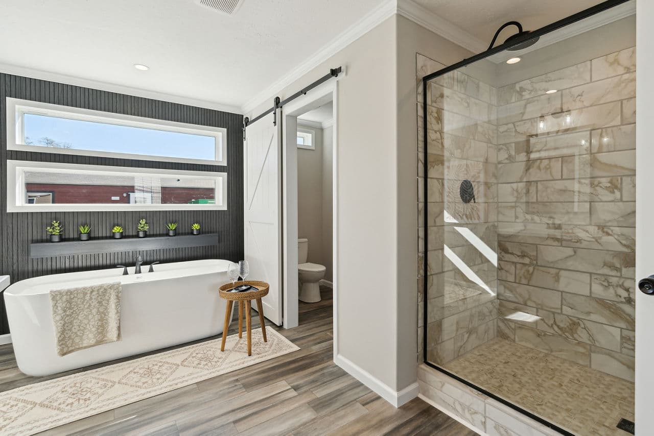 Birchwood bathroom home features