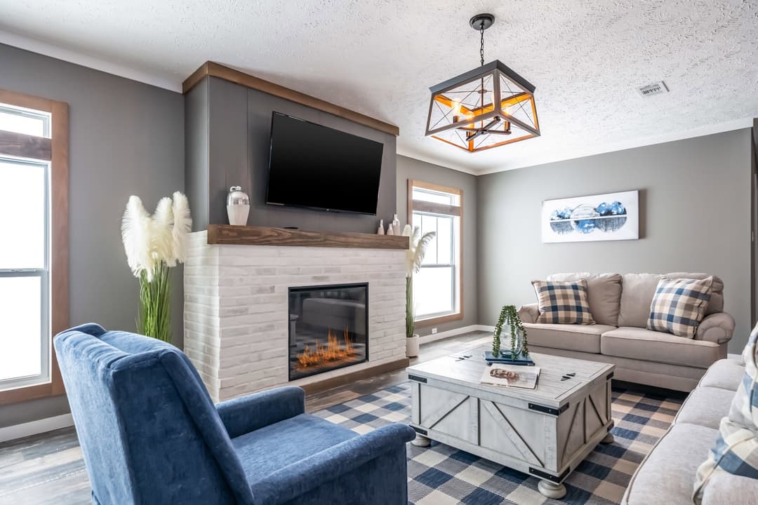 The willow oak interior home features