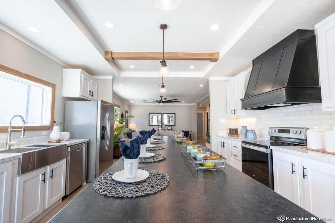 The shades creek kitchen home features