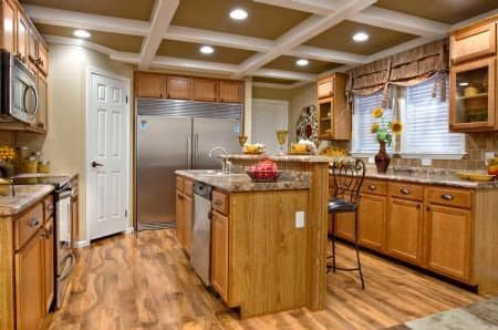 Mandevilla kitchen and hero home features
