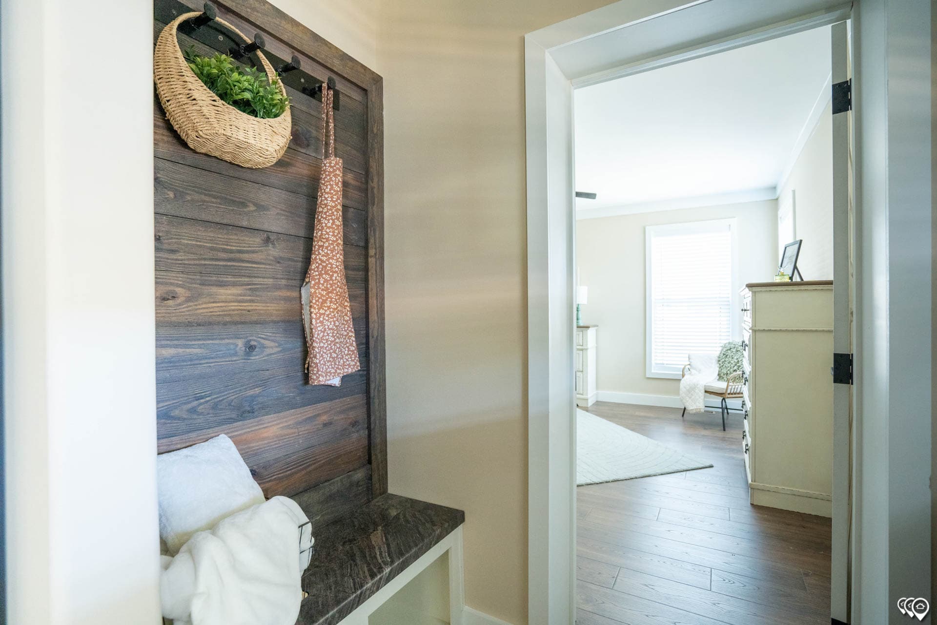 The barndominium 2 interior home features