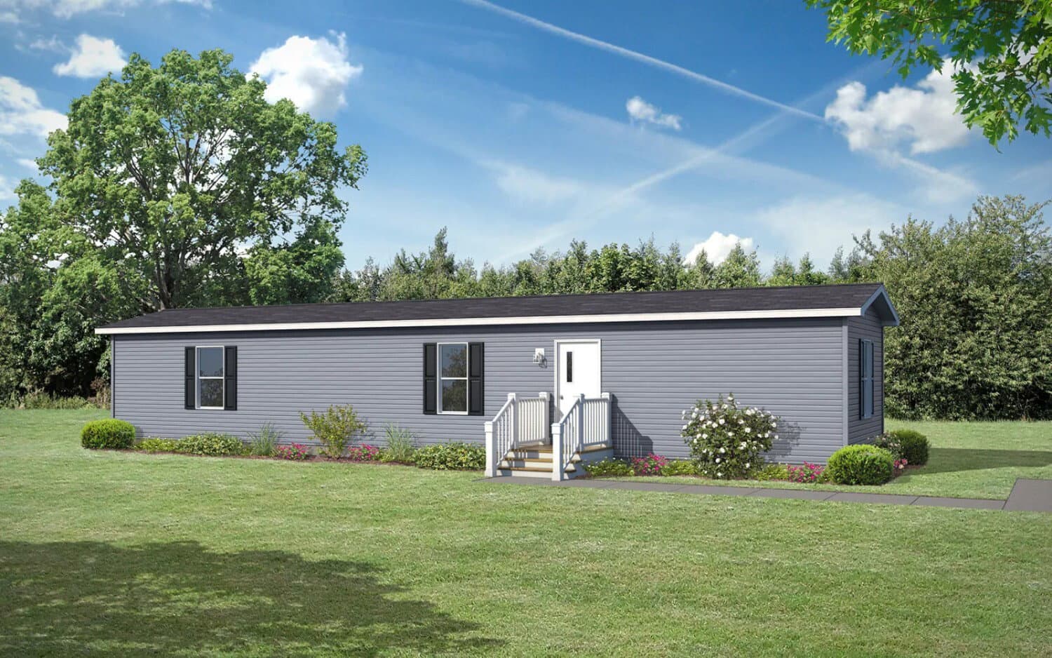 Crest hero, elevation, and exterior home features