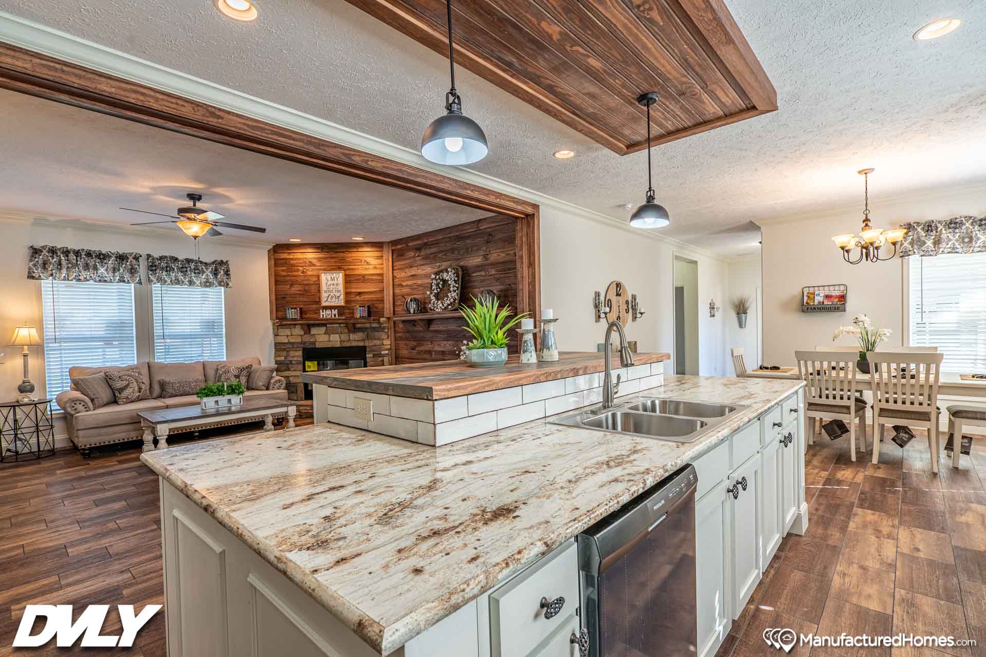 Orchard house (study) kitchen home features