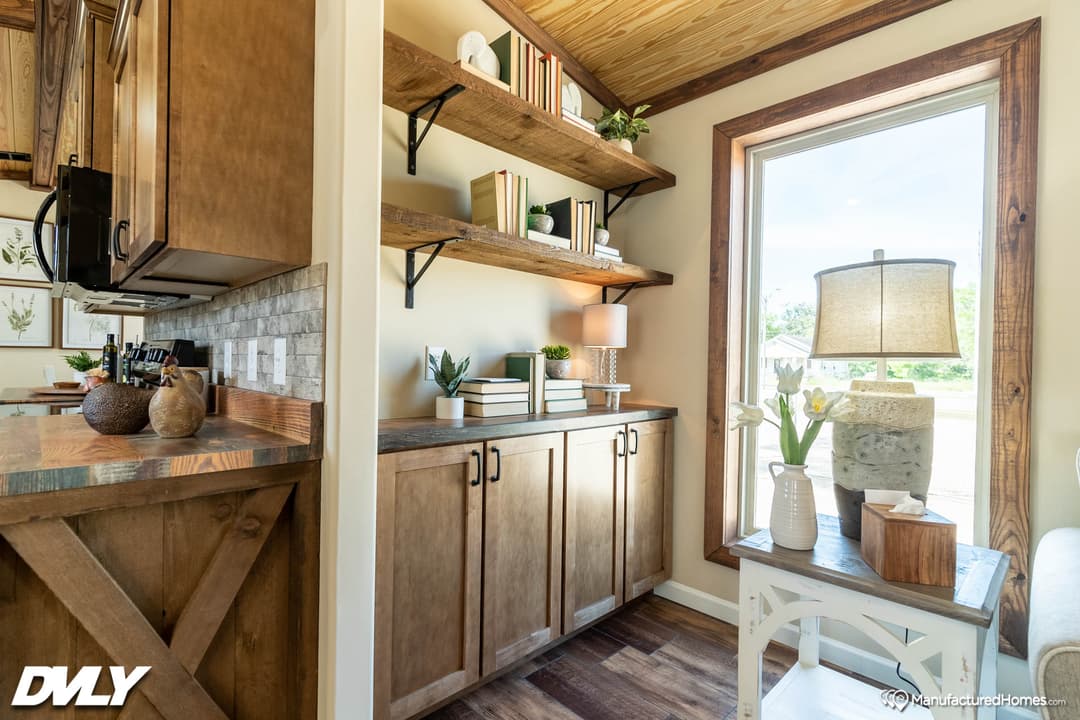 The lodge 5 kitchen home features