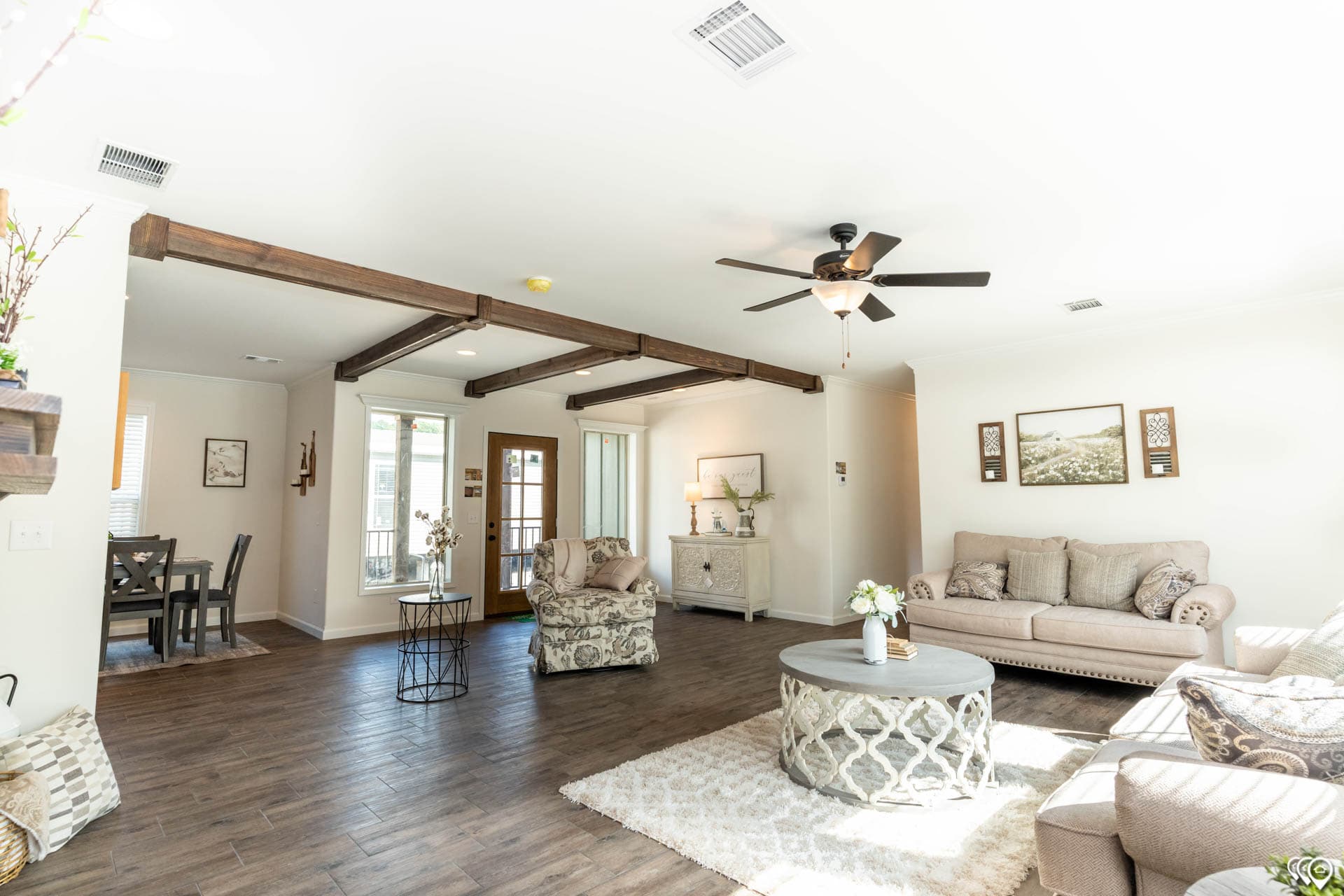 The clarkson interior home features