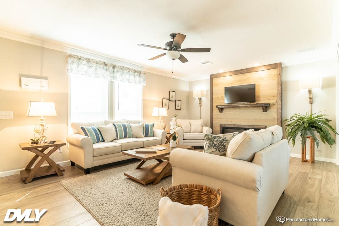 The oasis interior home features