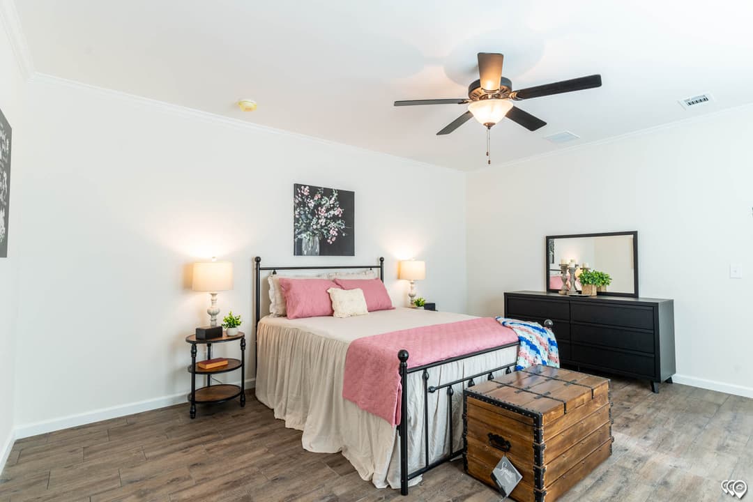 The clarkson bedroom home features