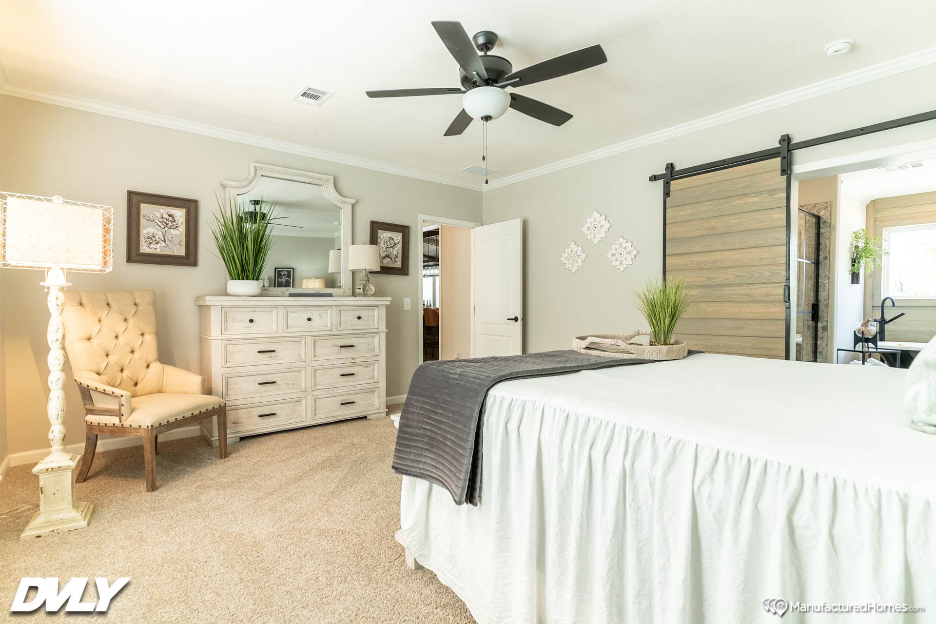 The oasis bedroom home features