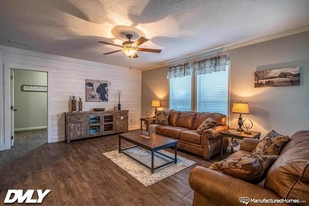 Orchard house interior home features