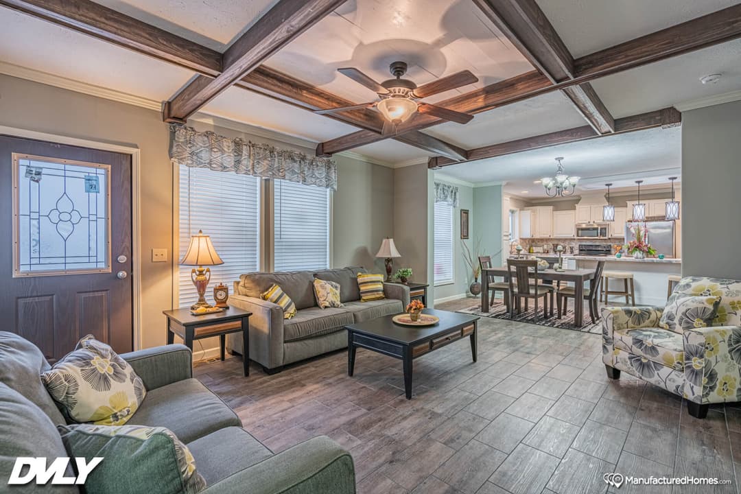 The big chief interior home features