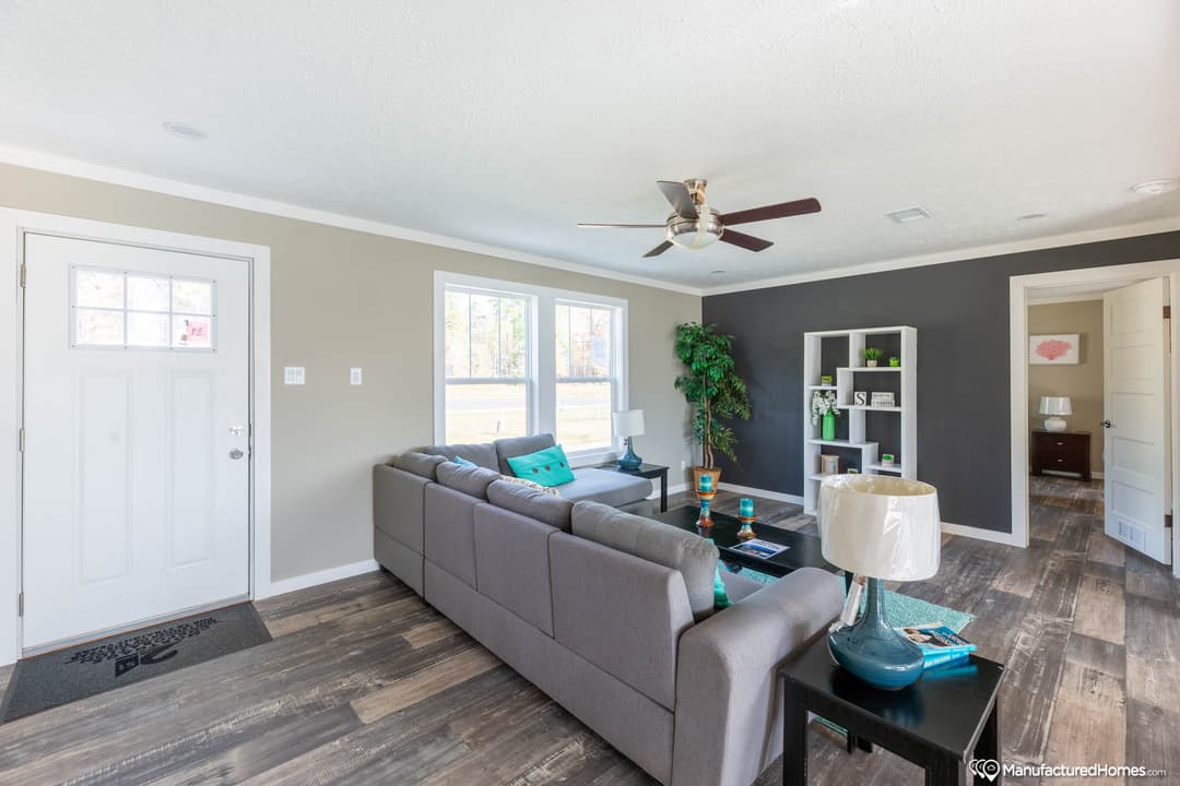 The bayou interior home features