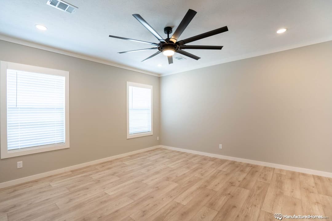 The shades creek bedroom home features